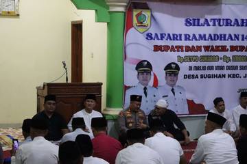 Tarling Dengan Forkopimda, Kapolres Serahkan Bantuan Kepada Duafa
