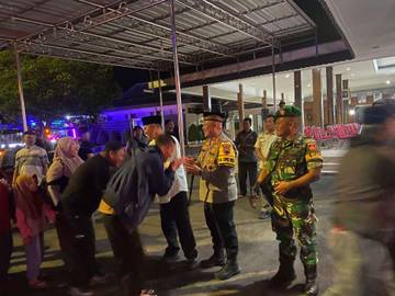 Pemudik Gratis Tiba di Pendopo Rumah Dinas Bupati 