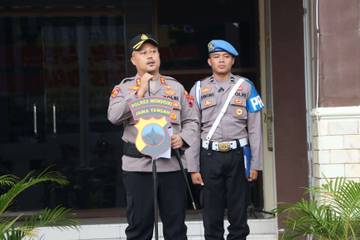 Polres Wonogiri Gelar Apel Konsolidasi Kompi Dalmas