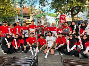 Pemuda di Kawasan Malioboro Serukan Kawasan Tanpa Rokok