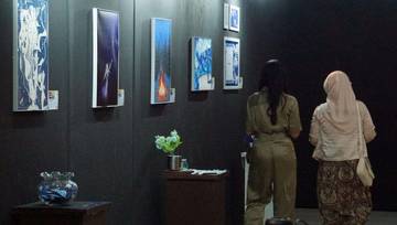 Mahasiswa DKV ISI Surakarta Gelar Cengkrama Exhibition