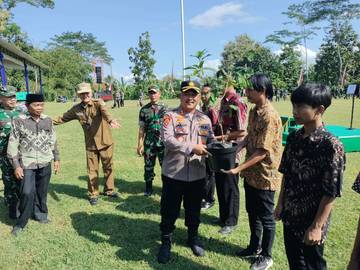 Polres Wonogiri Dukung Penuh Kegiatan TMMD