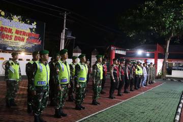 Polres Wonogiri Gelar Apel Siaga dan Patroli Gabungan