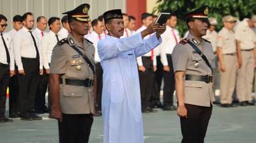 Polres Karanganyar Lantik Kapolsek Matesik Baru