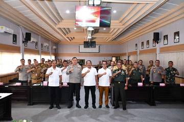 Penanganan Konflik Sosial, Polres Karanganyar Gelar Rakor Lintas-Sektoral 