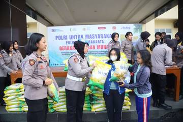 Polresta Surakarta Gelar Gerakan Pangan Murah