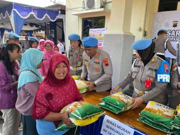Bantu Masyarakat, Polda Jateng Gelar GPM di Karanganyar