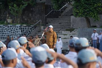 Bupati Karanganyar Ajak Pelajar Jaga Karanganyar 