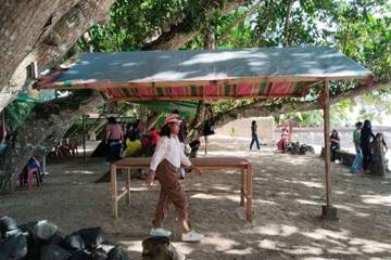 Lokasi Wisata Pantai Talawid Sibarsel