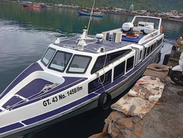 Kapal Cepat Kawanua Siap Beroperasi Di Sangihe 