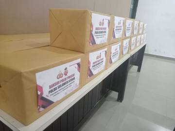 Via Zoom, Polres Sangihe Gelar Baksos POLRI Presisi 