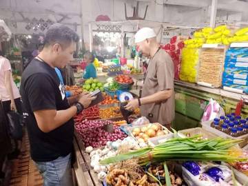Sat Reskrim Polres Sangihe Pantau Ketersediaan Harga Kebutuhan Pokok