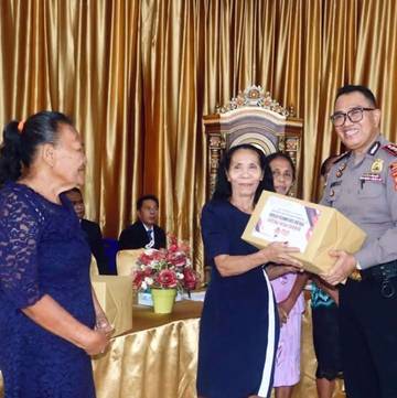 Polres Minggu Kasih di GMIST Galilea 