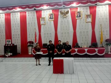 Bupati Sangihe dan Ketua DPRD Tanda Tangani LKPD