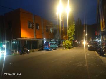 Usai Idulfitri Pusat Kota Tahuna Sepi Pengunjung