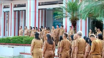 Pemkab Sitaro Gelar Apel Perdana