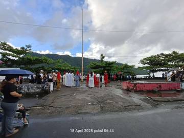 Balada Jalan Salib OMK Paroki Tahuna