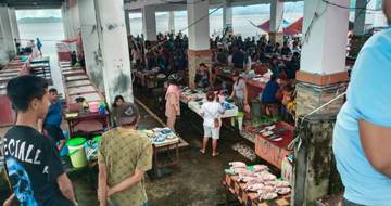 Harga Ikan di Pasar Ampera Mahal