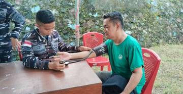 Forkopimda Sitaro Ikuti Latihan Menembak
