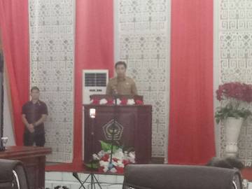 DPRD Sangihe Gelar Paripurna Bersama  Mitra Kerja Pemda 