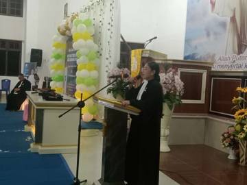 Pendeta Bangun Gantikan Wengen Ketua MPJ Malunsemahe 