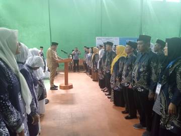 Wabup Tendris Bulahari Hadiri Tiga Agenda di Kemenag 