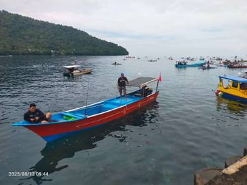 Kodim 1301/Sangihe Gelar Lomba Mancing HUT RI ke-80