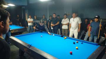 POBSI Sangihe Gelar Lomba Biliar HUT RI Ke-80