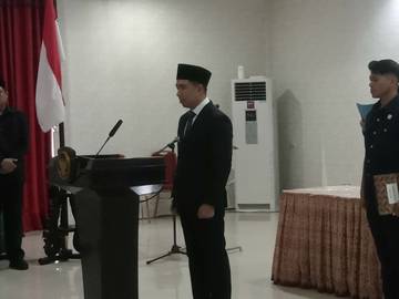 Bupati Sangihe Lantik 28 Pejabat Administrator Pengawas Fungsional 