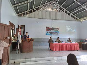 Pemerintah Kecamatan Manganitu Lantik  Pengurus Posyandu ILP