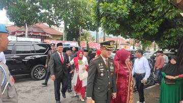 Foto Serba-Serbi Jelang Upacara HUT ke 79 RI Aceh Tengah