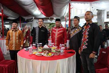 Foto Malam Resepsi HUT ke 79 Kemerdekaan Republik Indonesia di Takengon