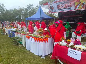 Desa Simpang Empat Lomba Memasak Khas Gayo
