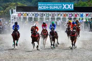 FOTO : Pacuan Kuda PON XXI Aceh-Sumut 2024