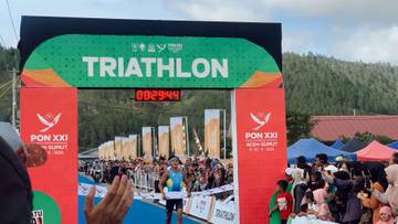 Cabor Triathlon PON 2024 Hari Kelima 