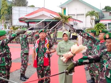 Kegiatan Lepas Sambut Dandim 0106/Aceh Tengah