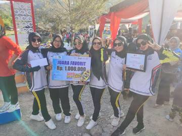 Para Juara Lomba Gayo Fun Rafting Takengon 2024