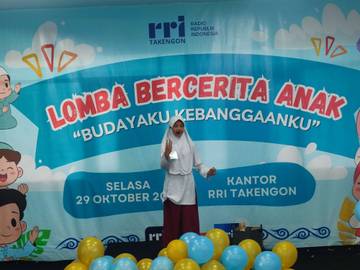 Keseruan Lomba Bercerita Anak RRI Takengon Tahun 2024