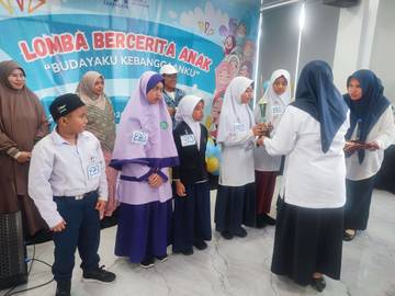 Para Juara Lomba Bercerita Anak RRI Takengon Tahun 2024
