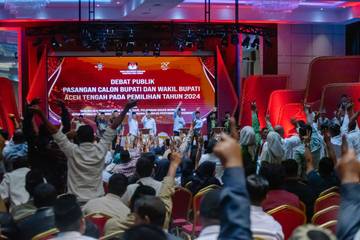 Debat Perdana Calon Bupati dan Wakil Bupati Aceh Tengah 2024-2029