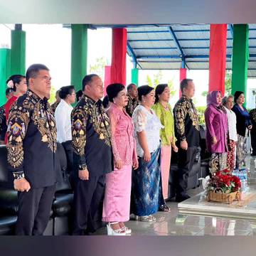 Danlanal Melonguane Pimpin Peringatan Hari Kartini ke -145 di Talaud