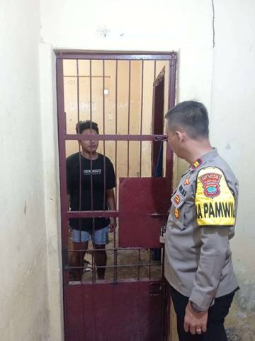 Polres dan Polsek Jajaran Cek Ruang Tahanan.
