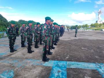 Hari Lahir Pancasila, Kodim 1312/Talaud Gelar Upacara Bendera