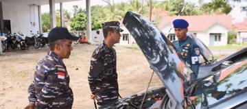 Randis Prajurit Matra Laut di Talaud Diperiksa