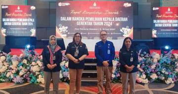 KPU Talaud Hadiri Rakorda Pilkada 2024