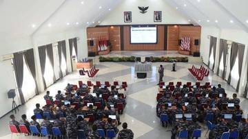 Prajurit Matra Laut Ikuti Training RB tahun 2024