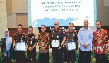 Kajari Talaud Terima Reward dari BPJS Kesehatan