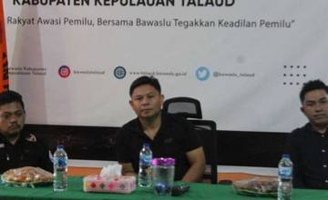 Pimpinan Bawaslu Sulut Sambangi Talaud