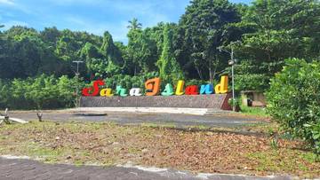 Sejumlah Fasilitas Objek Wisata Pulau Sara'a Rusak