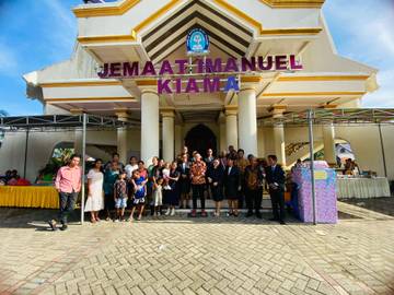 Perpisahan Pendeta Jemaat Imanuel Kiama 